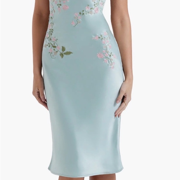 Fallon Lace Satin Slipdress - Picture 3 of 3